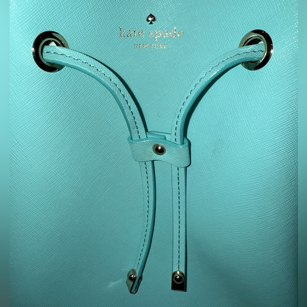 Kate Spade - Tiffany Blue Bucket Bag - Picture 5 of 7